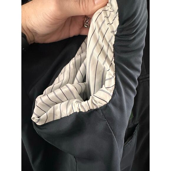 Lauren Ralph Lauren 100% Wool Blazer Sport Coat Navy Blue 2 Button Mens 42 L - Picture 7 of 8